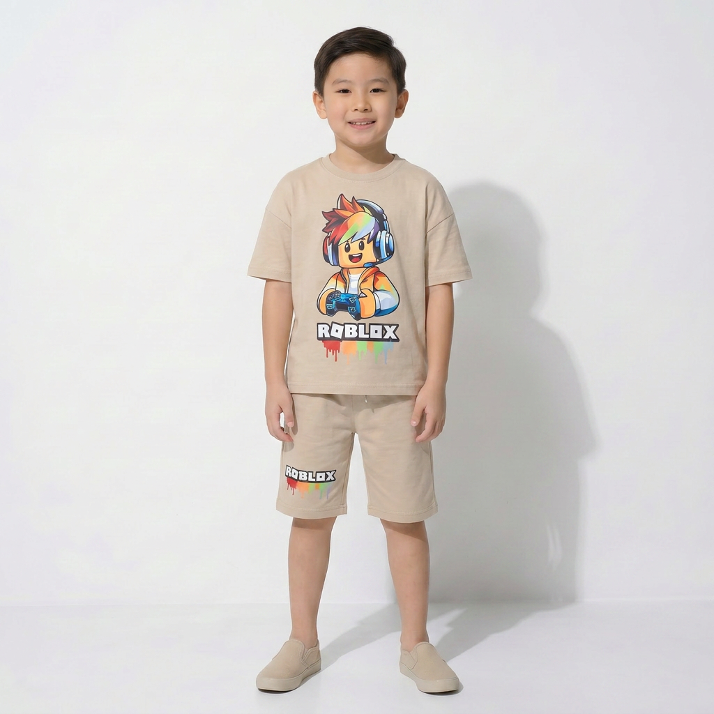 Level Up Boys Short Set