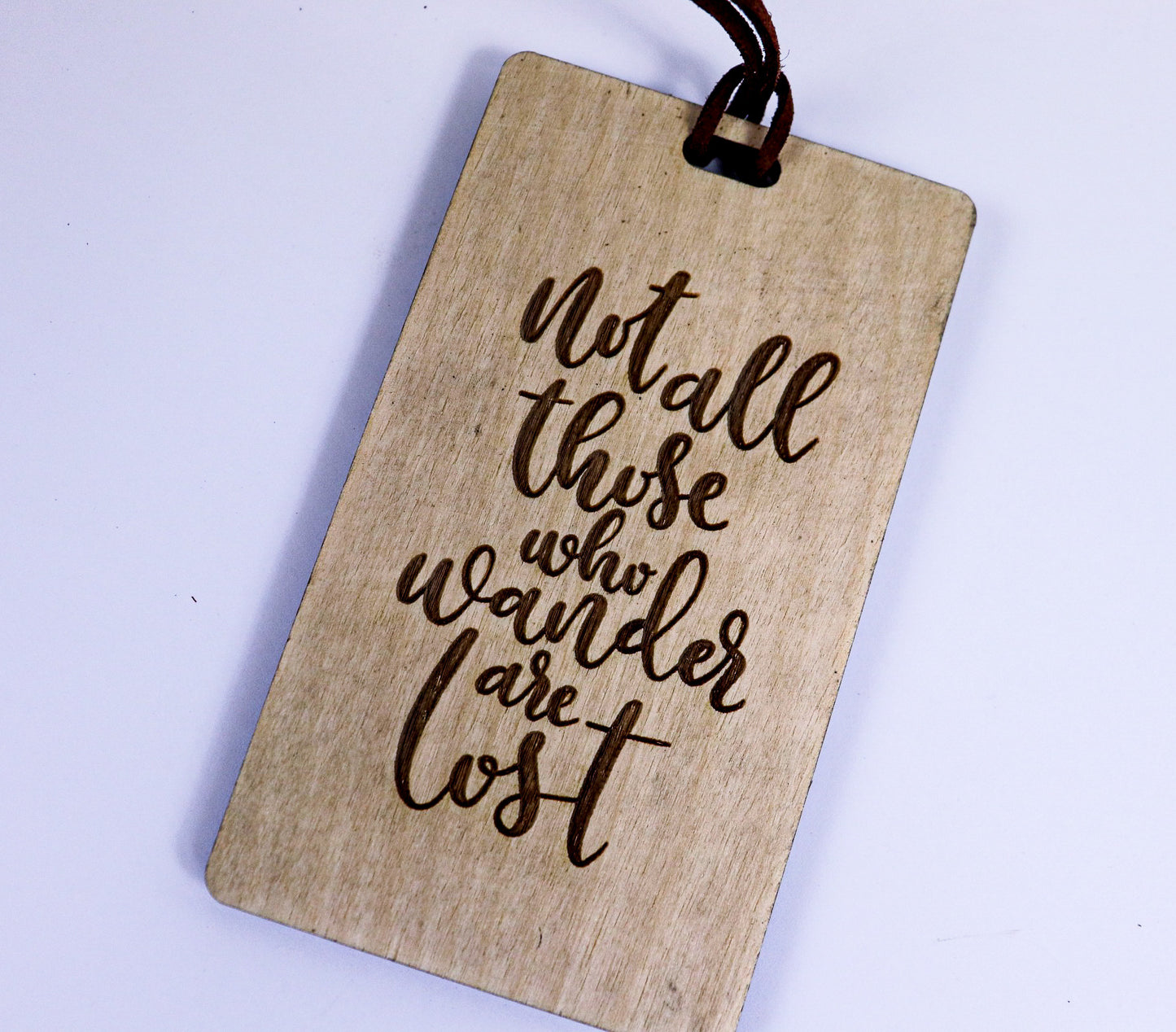 Wooden Luggage Tags