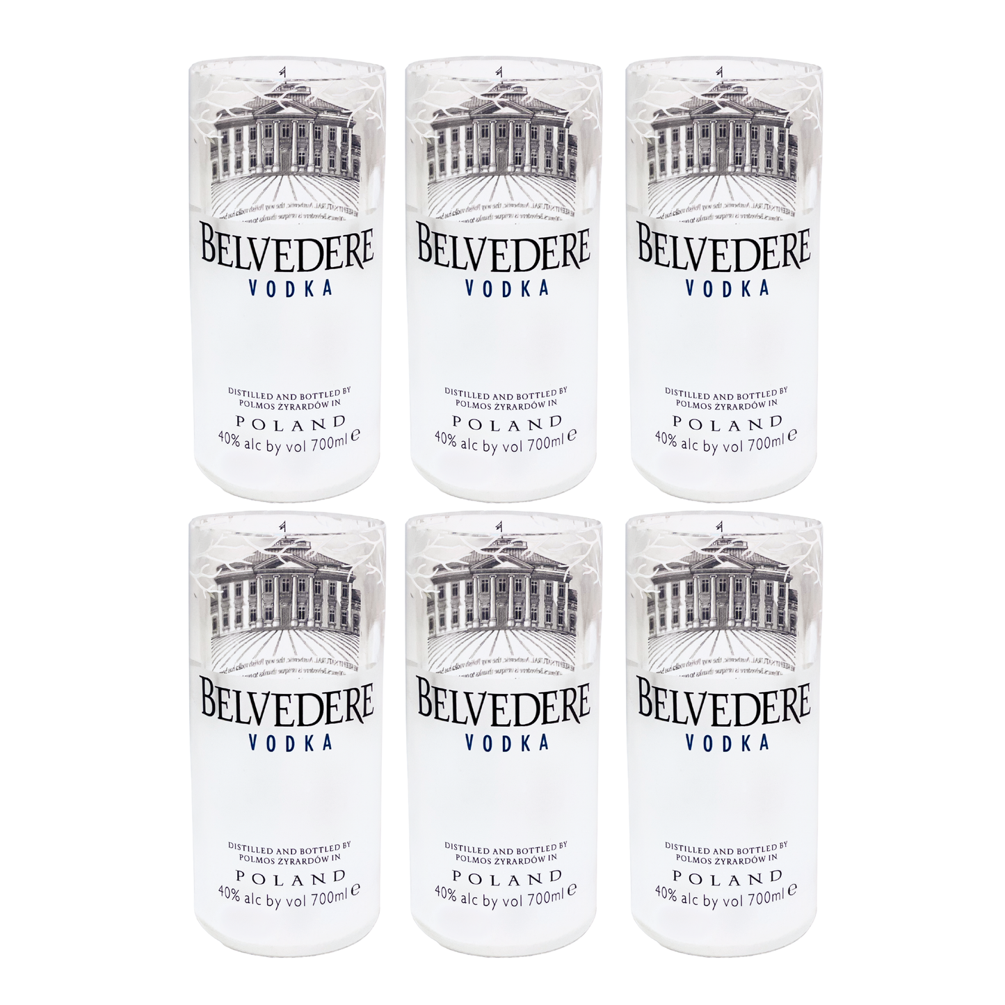 Belvedere Vodka Drinking Glasses