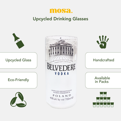 Belvedere Vodka Drinking Glasses
