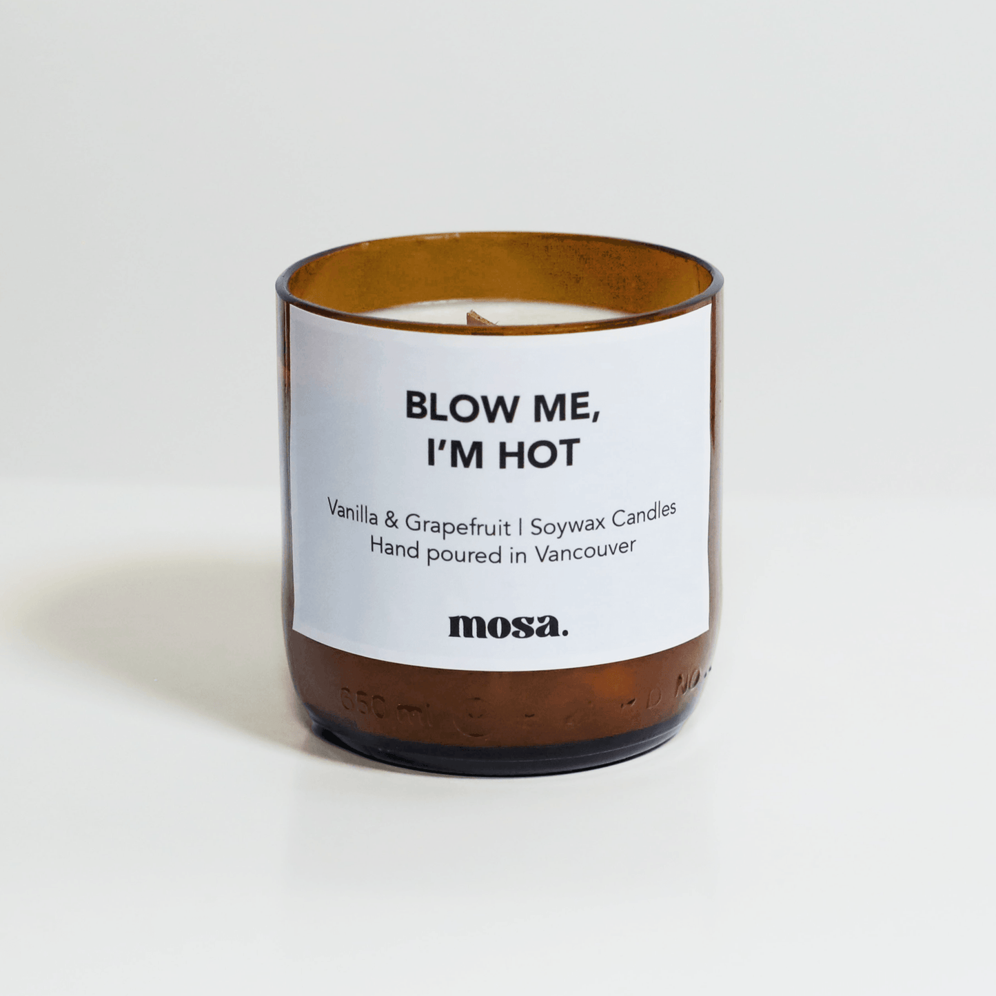Blow Me, I'm Hot - Vanilla Grapefruit Candle