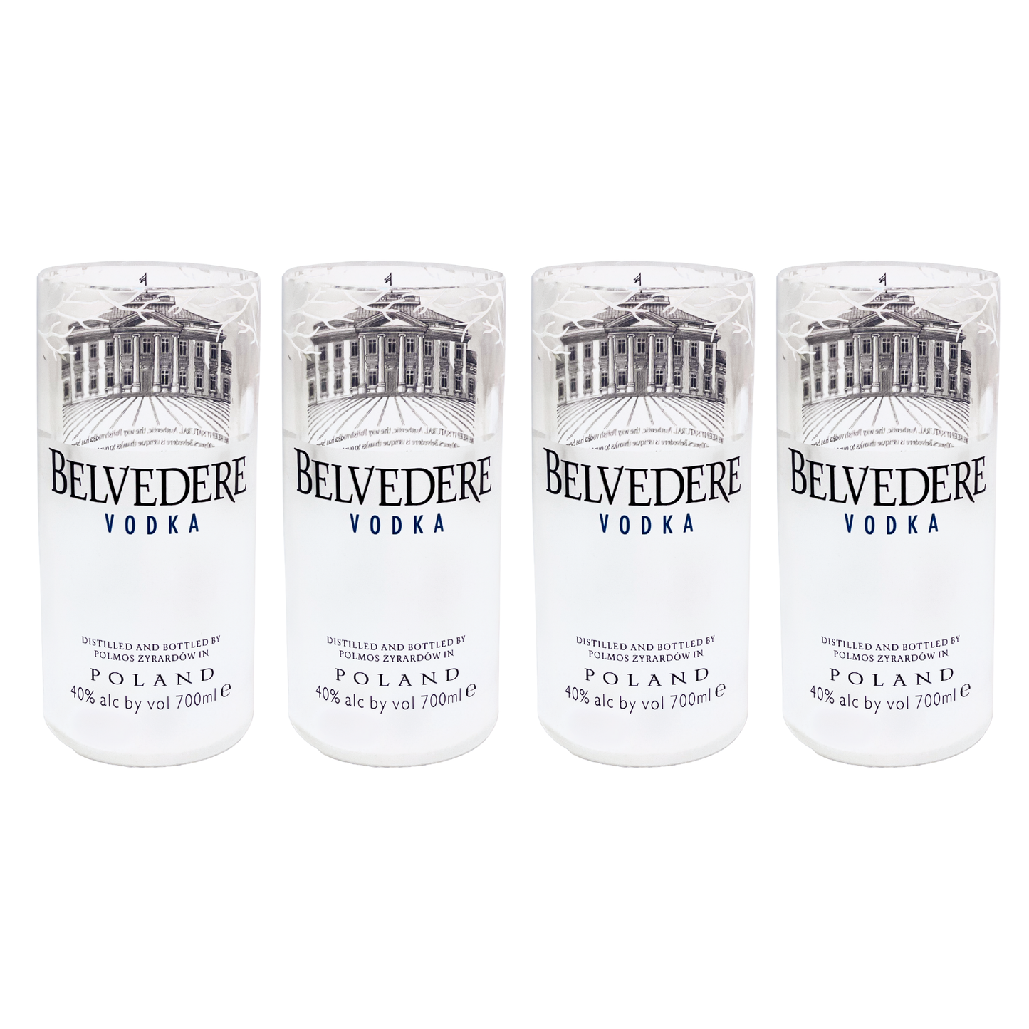Belvedere Vodka Drinking Glasses
