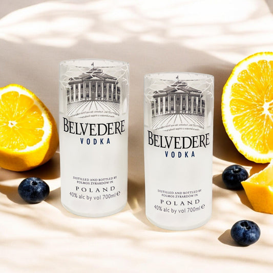 Belvedere Vodka Drinking Glasses