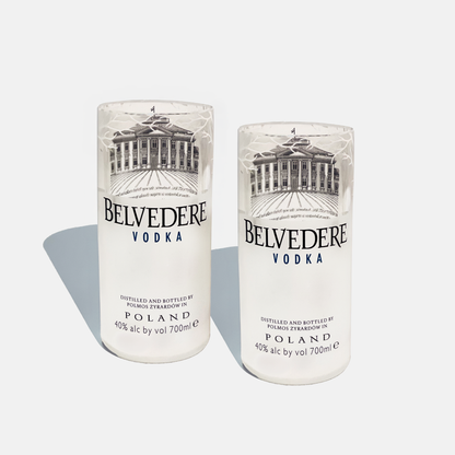 Belvedere Vodka Drinking Glasses