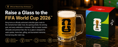 FIFA World Cup '26 Stein Beer Glass - 16 oz