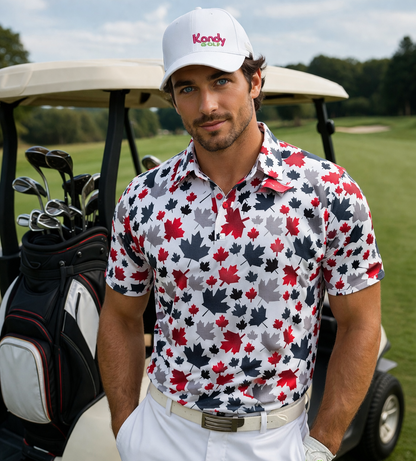Canada EH? Men's Golf Polos