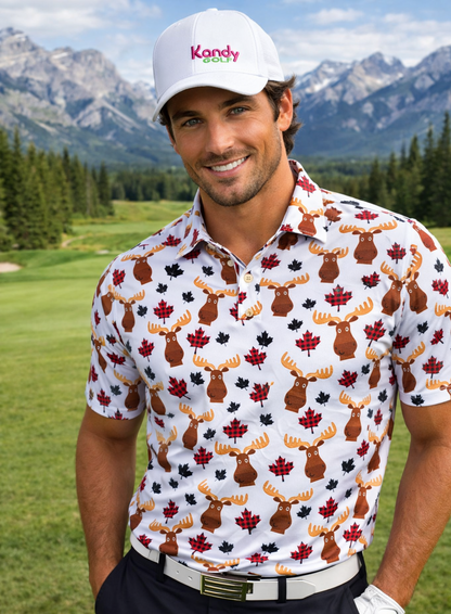 Canada EH? Men's Golf Polos