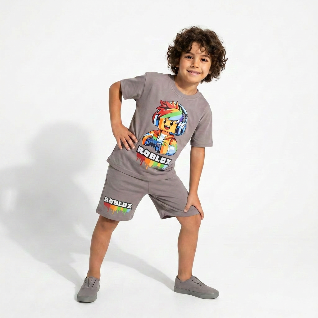 Level Up Boys Short Set