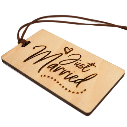 Wooden Luggage Tags