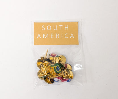 Epoxy National Flag Push Pins | Continental Sets