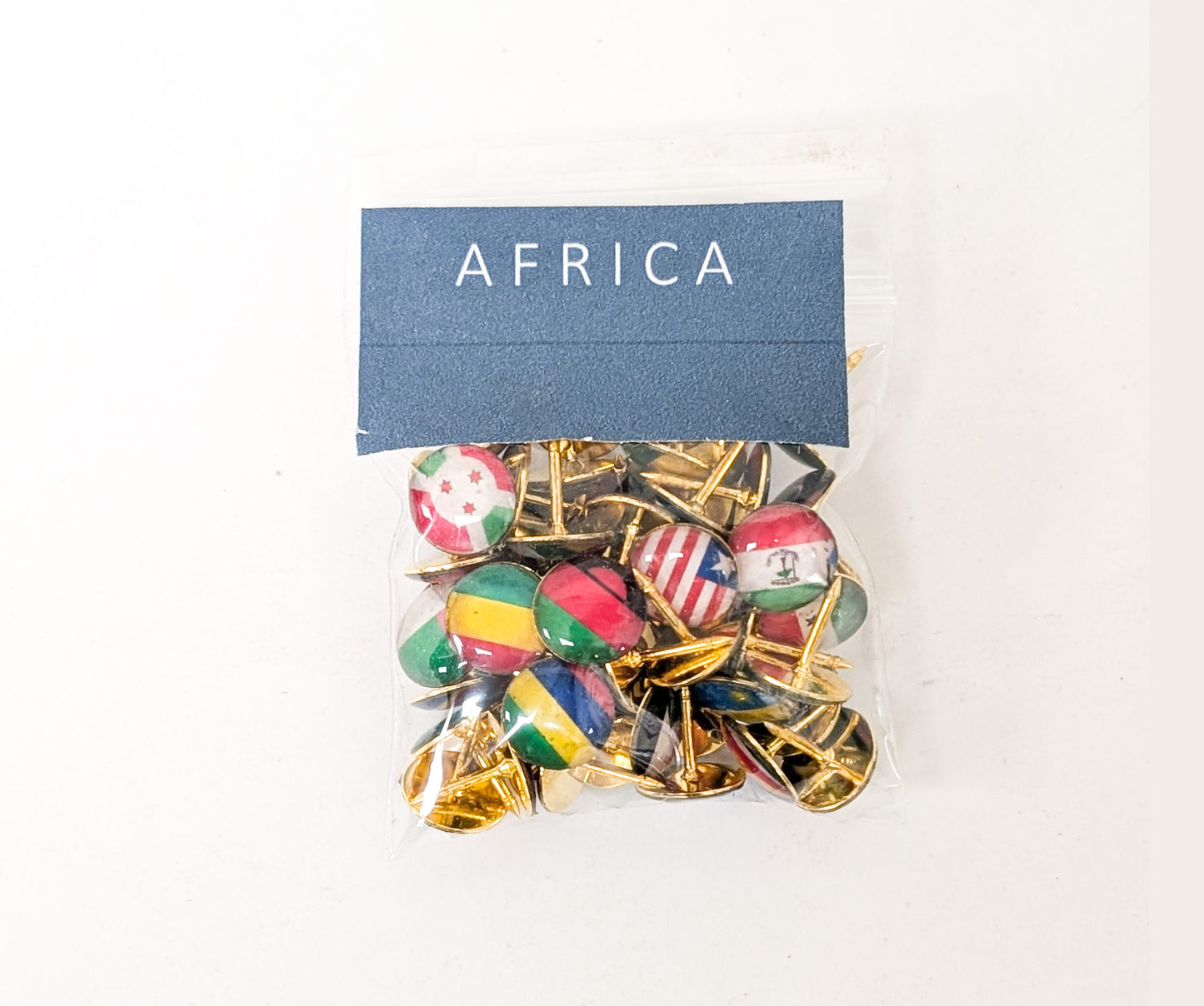 Epoxy National Flag Push Pins | Continental Sets