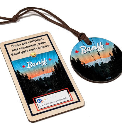 Banff National Park | Bad Reviews | Ornament | Magnet