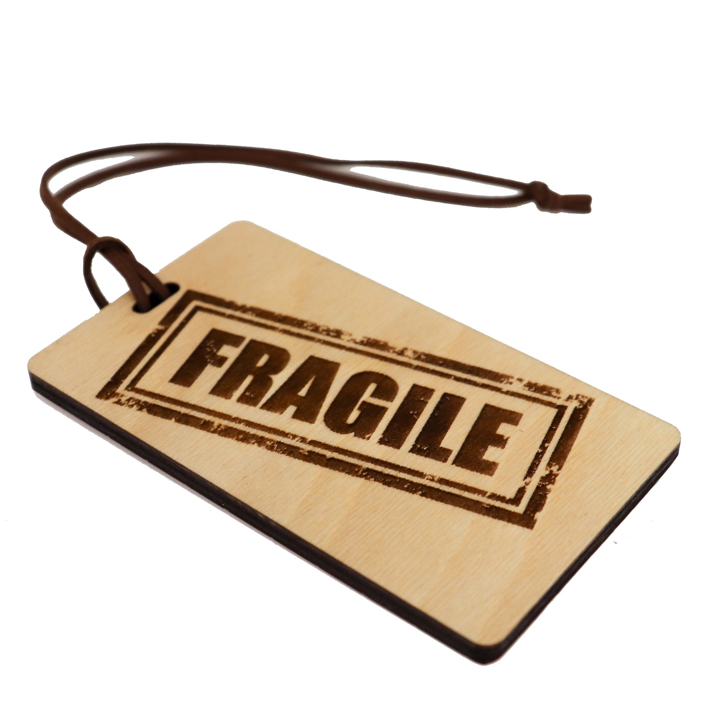 Wooden Luggage Tags