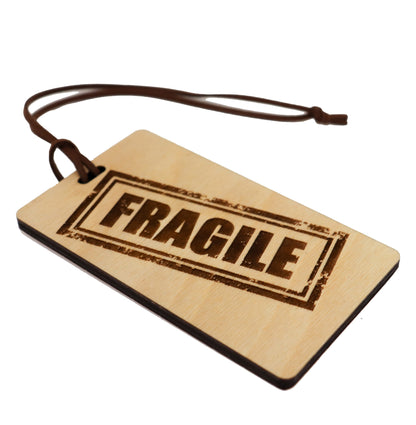 Wooden Luggage Tags