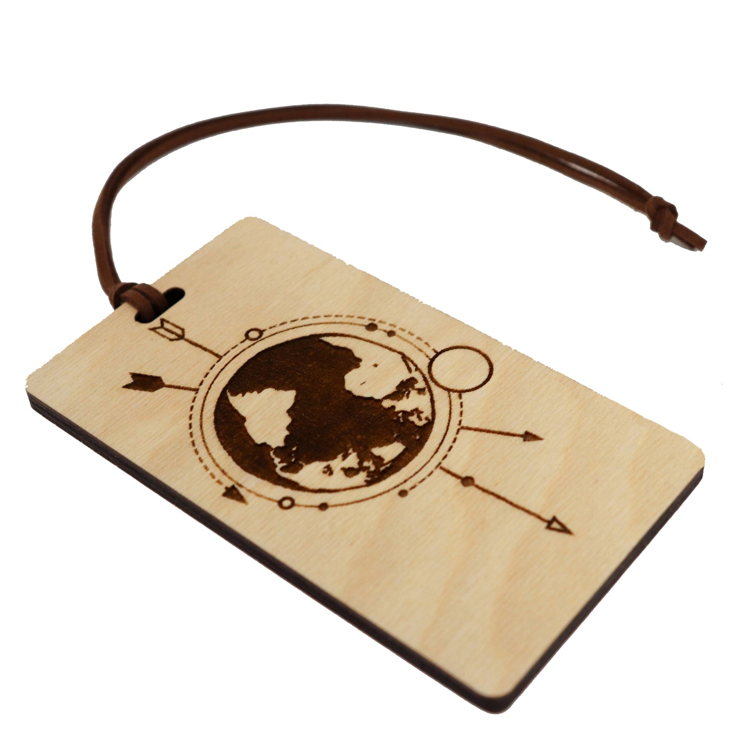 Wooden Luggage Tags
