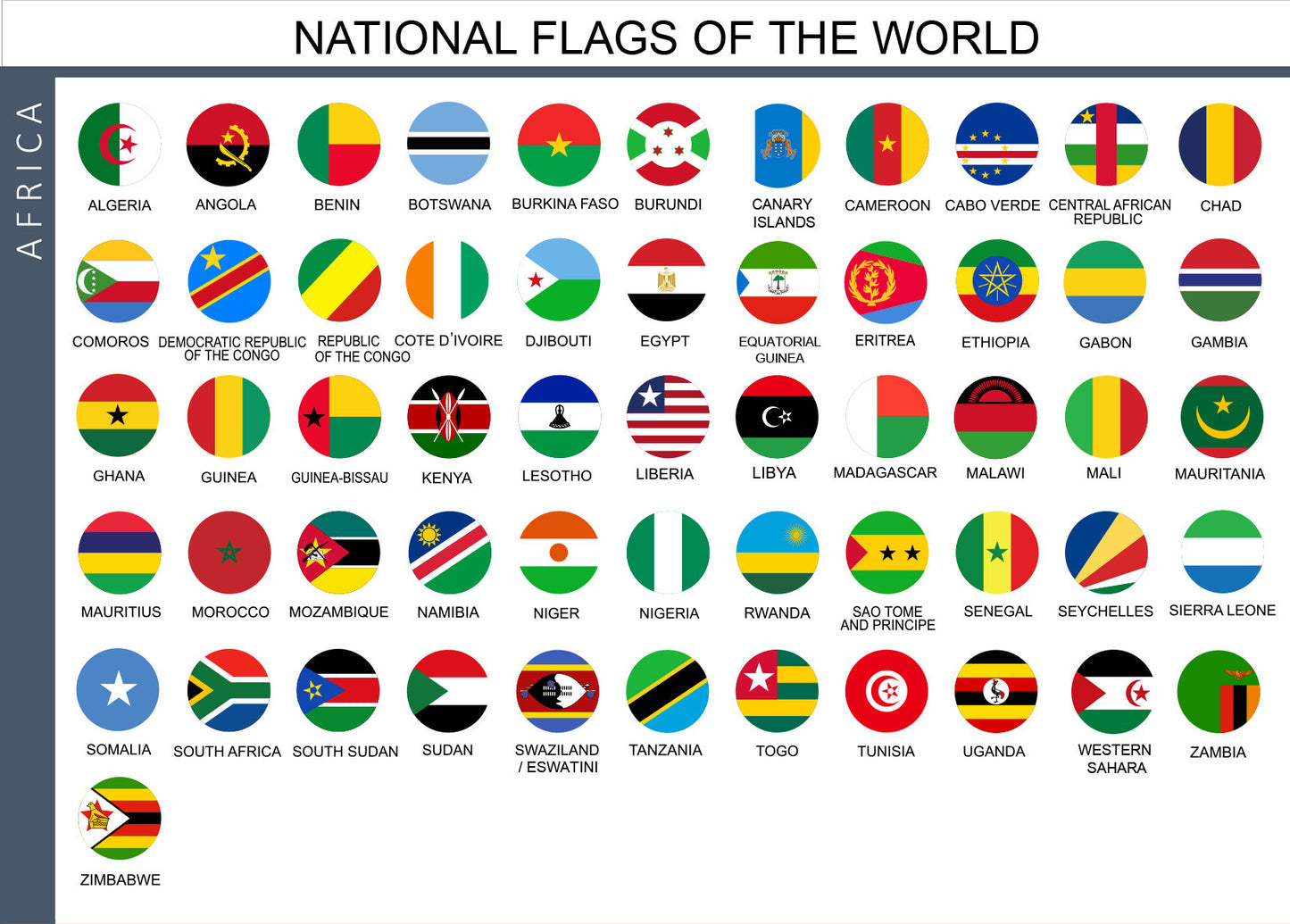Epoxy National Flag Push Pins | Continental Sets