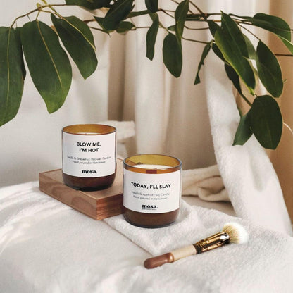 Blow Me, I'm Hot - Vanilla Grapefruit Candle
